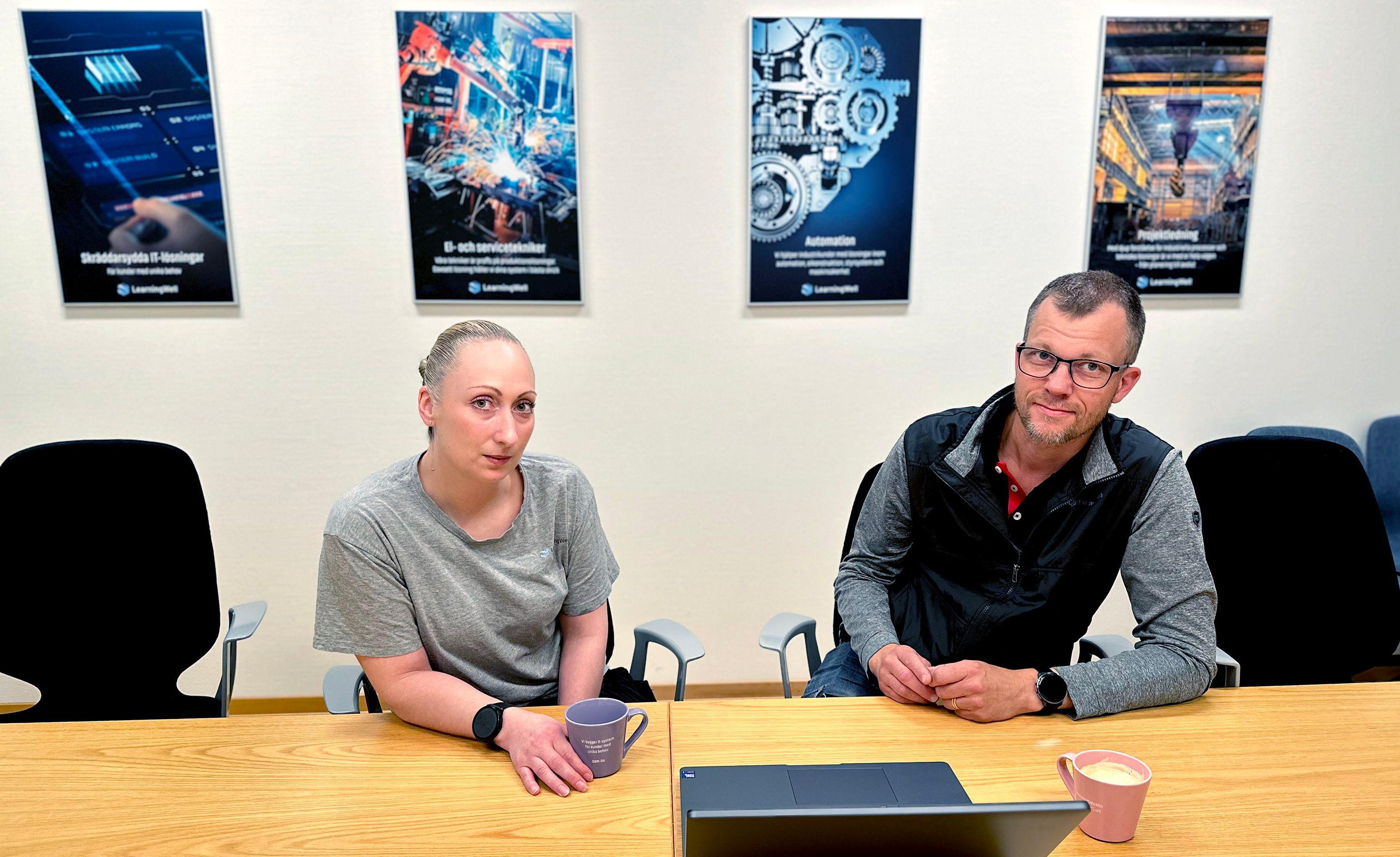 Johanna Hermansson och Klas Nordberg