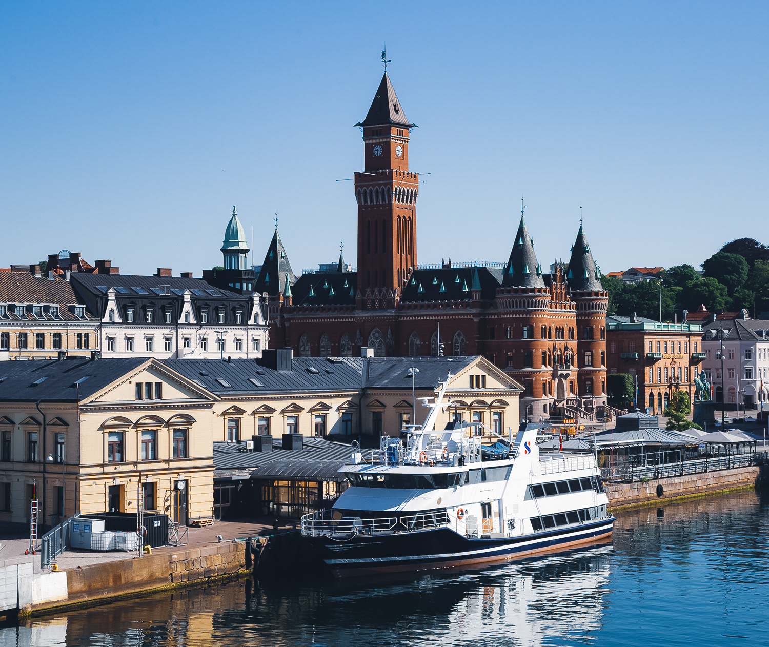 Hamnen i Helsingborg