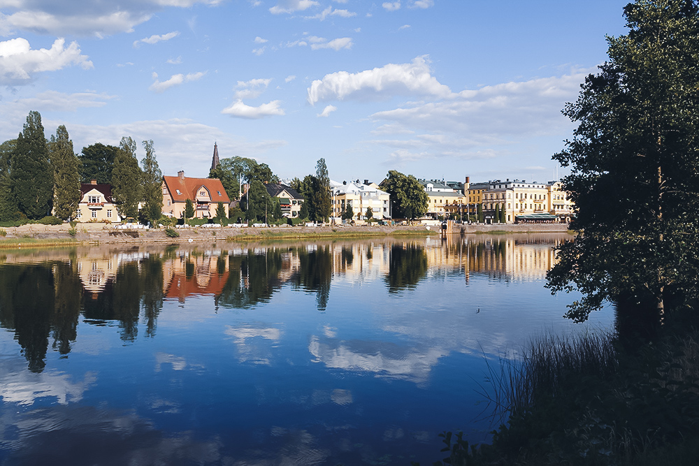 Klaraälven i Karlstad